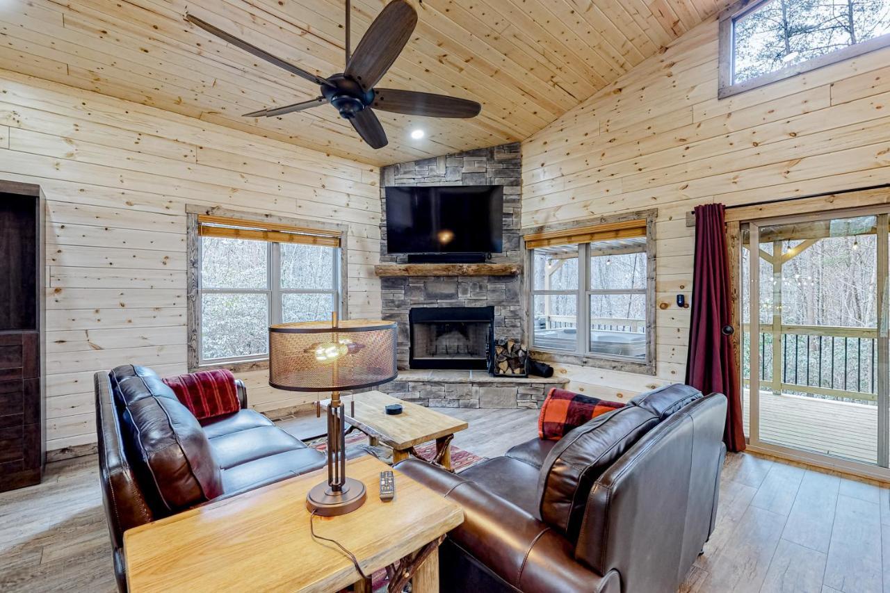 Cozy Bear Cabin #1 Sautee Nacoochee Exteriör bild