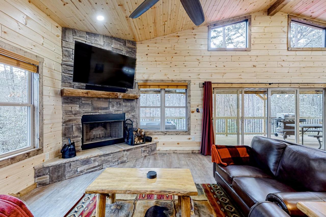 Cozy Bear Cabin #1 Sautee Nacoochee Exteriör bild